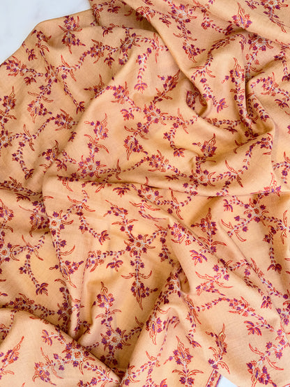 SOZNI JALI HANDEMBROIDERED PASHMINA SHAWL BABYYELLOW